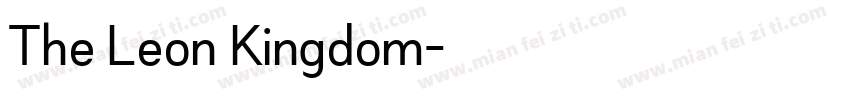 The Leon Kingdom字体转换